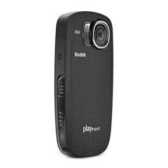 Kodak Zx5 PlaySport Full HD Camcorder (5,1 cm (2 Zoll) Display, SD/SDHC Kartenslot, 5-fach digitaler Zoom, HDMI, bis 3m wasserdicht) schwarz