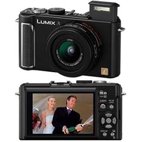 Panasonic DMC-LX3K 10.1MP Digital Camera with 2.5x Wide Angle MEGA Optical Image... by Panasonic