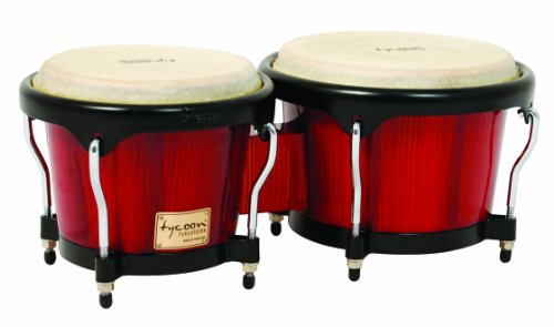 Tycoon Percussion Artist Series Bongos (ca. 17,8 und 21,6 cm) rot Preisvergleich