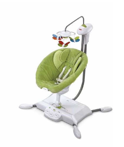 Buy Low Price Cozy Fisher-Price i-Glide Cradle ‘n Swing, Green R6069