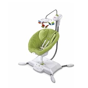 Fisher Price 4 Way Cradle Swing N Glider, Green