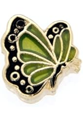 August Butterfly Enamel Birthmonth Charm for Floating Lockets
