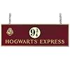 Harry Potter Hogwarts Express Platform 9 3/4 Wooden Sign