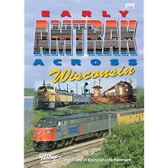 Early Amtrak Across Wisconsin - Pentrex DVD