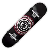 Element Seal Black Complete Skateboard (7.75")