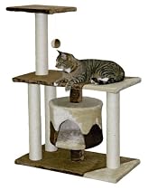 Kerbl 82528 Kratzbaum Jade Pro Höhe: 96 cm, braun / beige