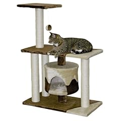 Kerbl 82528 Kratzbaum Jade Pro H�he: 96 cm, braun / beige