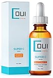Super C Serum - Best Collagen Skin Care for Face and Eyes a Breakthrough in Anti Aging - With Vitamin C   EGF   Marine Kelp   Hyaluronic Acid - Effective Wrinkle and Acne Scar Treatment