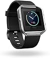 Fitbit Blaze Smart Fitness Watch, Black, Silver, Large