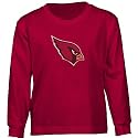 Reebok Arizona Cardinals Toddler Long Sleeve Faded Logo T-Shirt