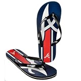 Atlanta Braves Big Logo Flip Flop