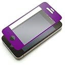 Rix 気泡ZERO iPhone 4S/4用 気泡が入らない液晶保護フィルム (パープル) RX-ZRIPH4PP