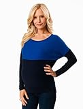 A Pea in the Pod Collection: Vince Long Sleeve Colorblock Maternity Sweater