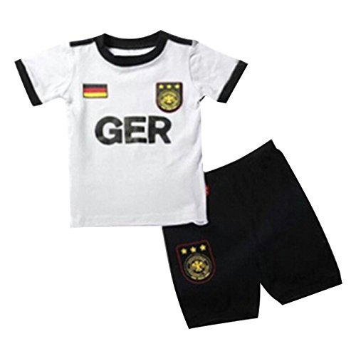 CM-CG Kids Boys Germany Jersey Shirts World Cup 2014 & Short Set 2 Pc 1-7 Y