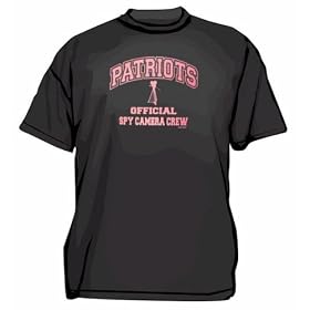 PATRIOTS Official Spy Camera Crew Men's tee Shirt in 12 colors Small thru 6XL
