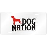 New Cane Corso Dog Nation License Plate Dog