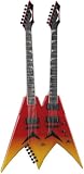 Dean USA Dave Mustaine Double Neck - Blood Lust with ATA Case