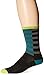 PEARL IZUMI Ride Elite Tall Socks, Band Stripe Green, Large