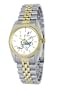 Disney Men's D105S775 Winnie The Pooh Two-Tone Bracelet Watch