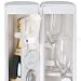 Champagne Tote 1 Bottle Wedding Honeymoon Set for 2 - White by Picnic Time