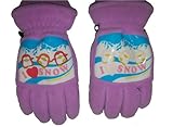 Freezy Freakies Magic Picture Changing Children's Gloves - I love Snow Penguins