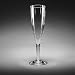 Classic 6 Oz. Unbreakable Polycarbonate Plastic Fluted Champagne Glass (each)