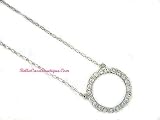 Jeweled Circle Eyeglass Chain Holder