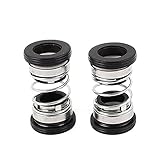 uxcell メカニカルシール　ラバーコイルスプリング　　セット　16mm内径　 4個入り