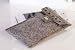 Cover:Smartphone-Tasche Style aus grauem Filz mit Druckpunkt und Gummi zur Sicherung 8 x 13 cm f�r 6,5 x 12 cm Telefone