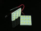 pink lights for cars-2 Packs SMD 5050 12 LED Car Interior Pink Light Bulb (Come with 3 Universal Adapters) On Sale