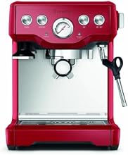 Breville BES840CBXL The Infuser Espresso Machine, Cranberry Red