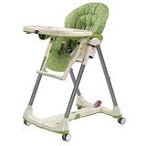 Peg-Perego Prima Pappa Diner High Chair, Naïf Mint by Peg Perego USA