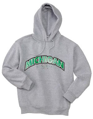 Michigan #2 Adult Hooded Sweatshirt