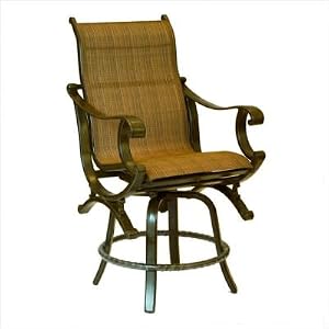 Rialto High Back Sling Counter Stool
