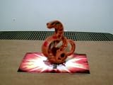 Bakugan B3 Battle Brawlers Bakuflip Series LOOSE 530G Subterra Pyrus Abis Omega