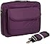 17 inch Purple Notebook Laptop Shoulder Messenger Bag / Carry on Briefcase
