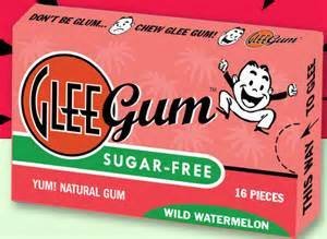 Glee Gum Xylitol Sweetened Natural Gum Wild Watermelon -- 16 Pieces