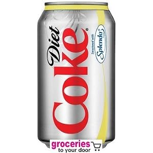 Coke Diet with Splenda Soda, 12 oz Can (Pack of 24)