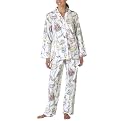 Nick & Nora&reg; Womens Pajamas Birthday Suit Coat Set - White