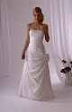 Brautkleid Standesamt Kleid mit Blume