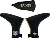 New! NFL Synthetic Leather Blade Putter Cover - New Orleans Saints