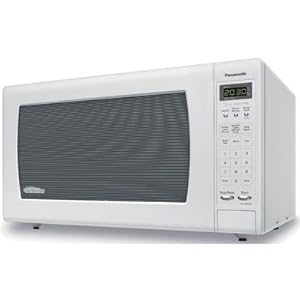 Panasonic NN-SN933W Sensor Microwave Oven with Inverter Technology, 2.2 Cubic Feet, White