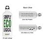 1.0L Simply Eco-Logical Aluminum Water Bottle - In Your Choice of Styles
