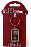 Shamrogue Cow Double Spinner Key Chain