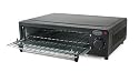 Nostalgia Electrics PBO-220BLK Countertop Pizza Oven, Black