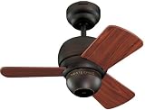 Monte Carlo Ceiling Fan 3TF24RB Micro 24 Fan - Roman Bronze Contemporary Indoor Fans 24