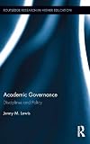 Academic governance : disciplines and policy