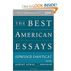 The Best American Essays 2011 (Best American Series) by Edwidge Danticat and Robert Atwan