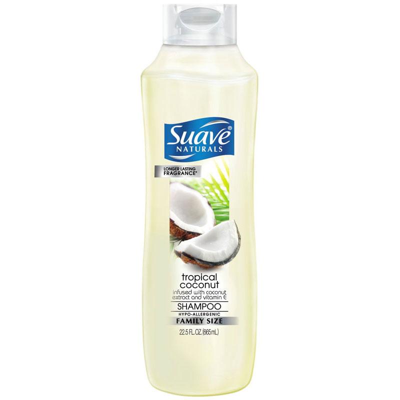 Suave Naturals Shampoo, Tropical Coconut 22.5oz. Hair
