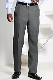 Big Tall Crease Resistant Flat Front Trousers